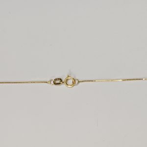 18KT Yellow Gold Celestial Necklace Lock
