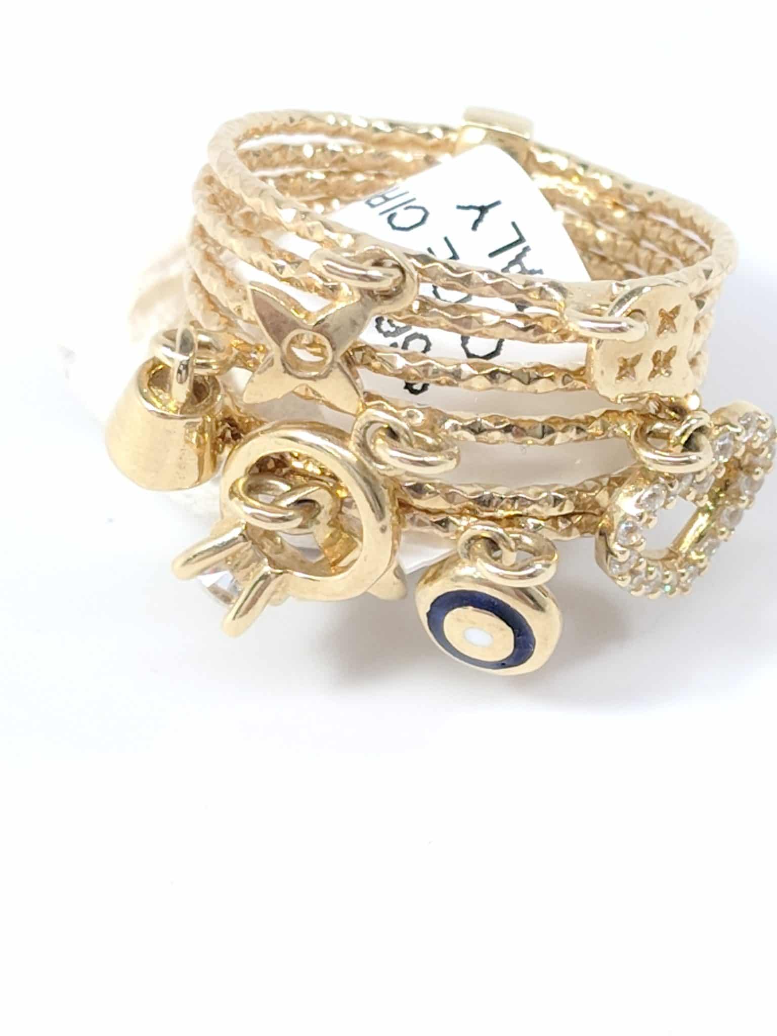 For Women Buy Annie Haak Santeenie Gold Charm Ring Tiny Bee