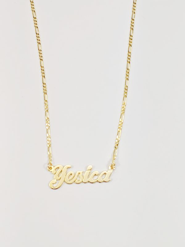 Single Plain High-Polish Nameplate