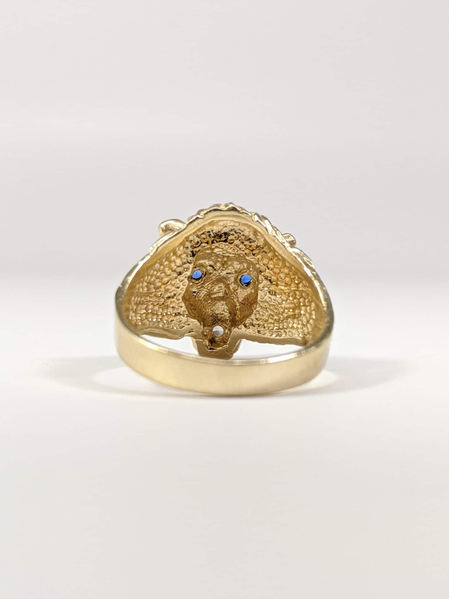 14K Yellow Gold Charm Ring - Carbo Jewelers