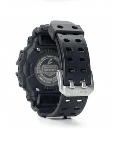 GX56BB-1 G-Shock by Casio Blackout XL size, Tough Solar, Back View